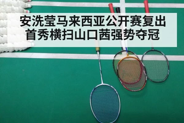 badminton match court